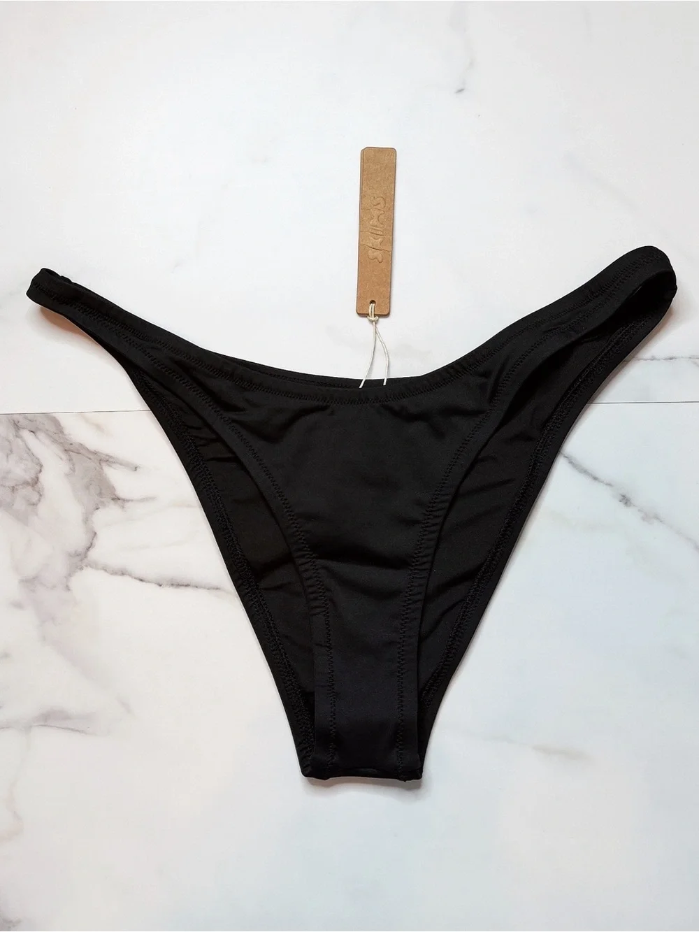 NWT Skims Signature Swim Cheeky Tanga Bikini Bottom